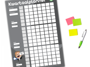 Kwartaalplanner Poster